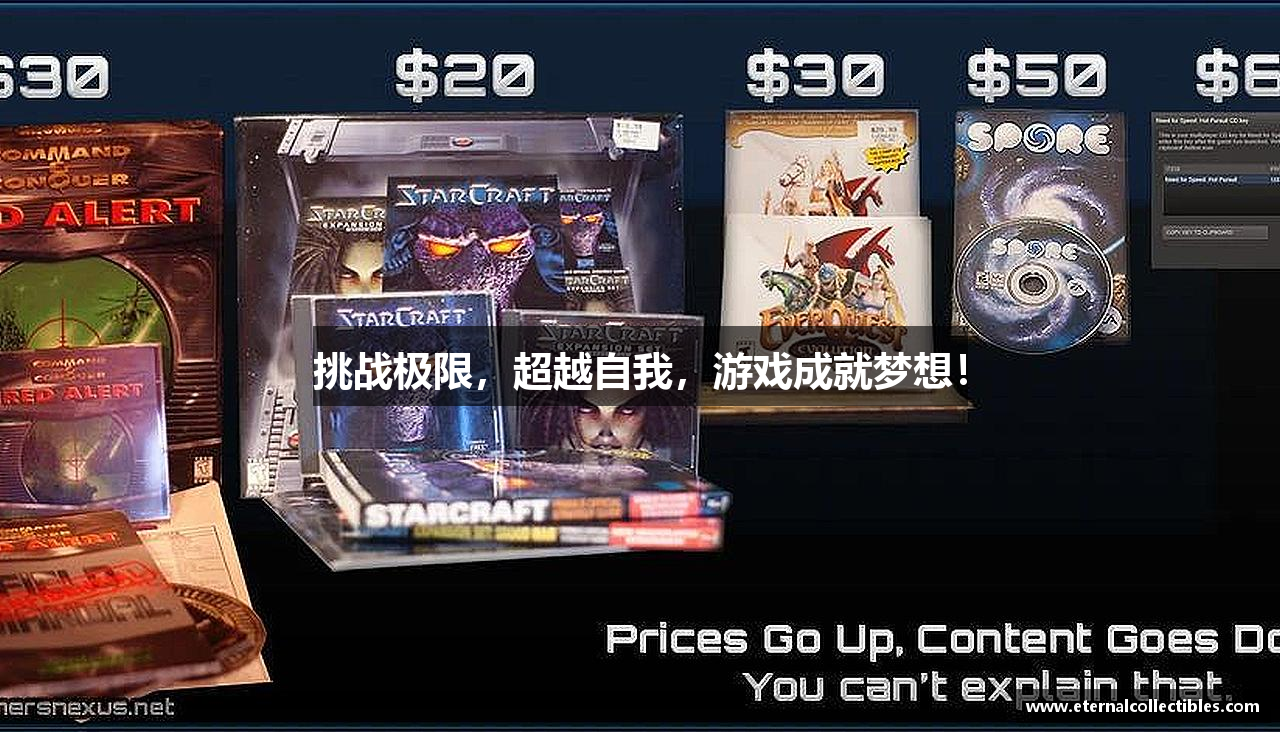 挑战极限，超越自我，游戏成就梦想！